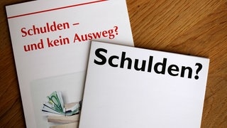 ARCHIV - Informationsmaterial zum Thema "Schulden"