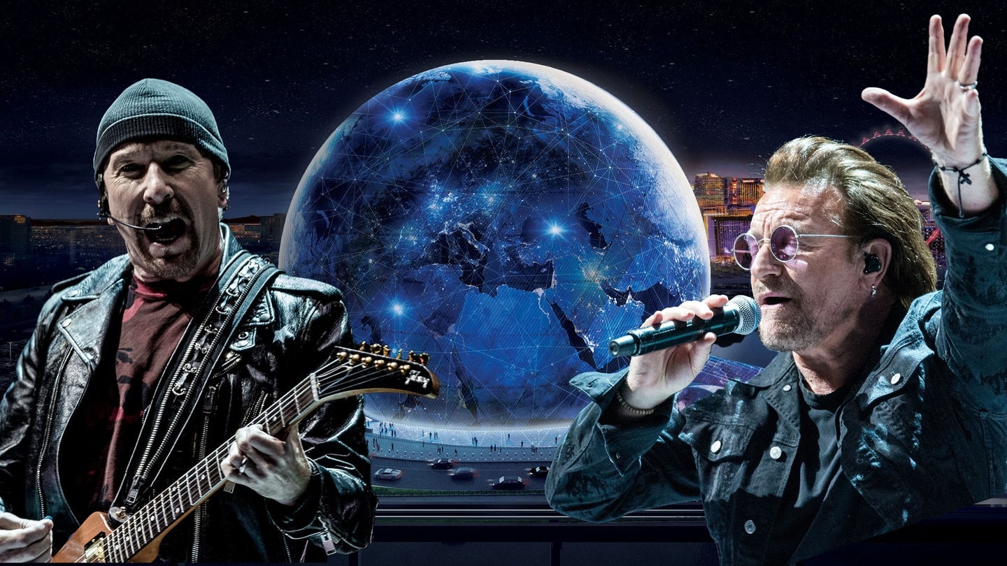 U2 eröffnen neue Megalocation „The Sphere“ in Las Vegas