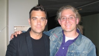 Robbie Williams und Matthias Kugler 2009