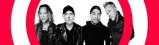 Die vier Bandmitglieder von Metallica