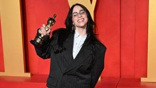 Billie Eilish bei der Oscar-Preisverleihung 2024, sie hat mit „What Was I Made For“ bereits ihren zweiten Oscar gewonnen
