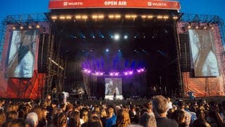 Momentaufnahme vom Lena-Konzert auf beim Würth Open Air 2024 in Künzelsau