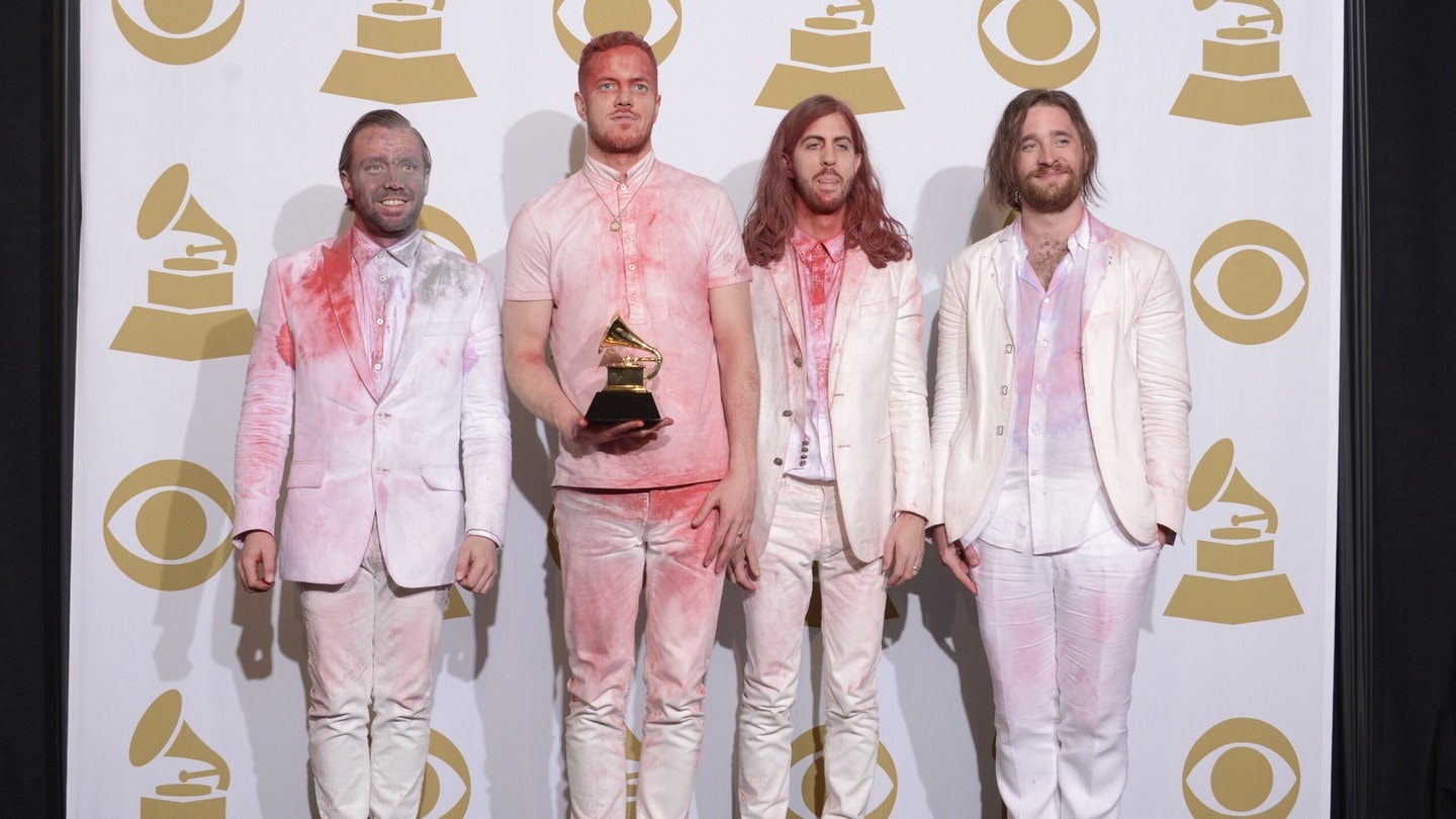 Die Rockband Imagine Dragons wird bei den Grammys 2014 für ihrenn Song „Radioactive“ ausgezeichnet