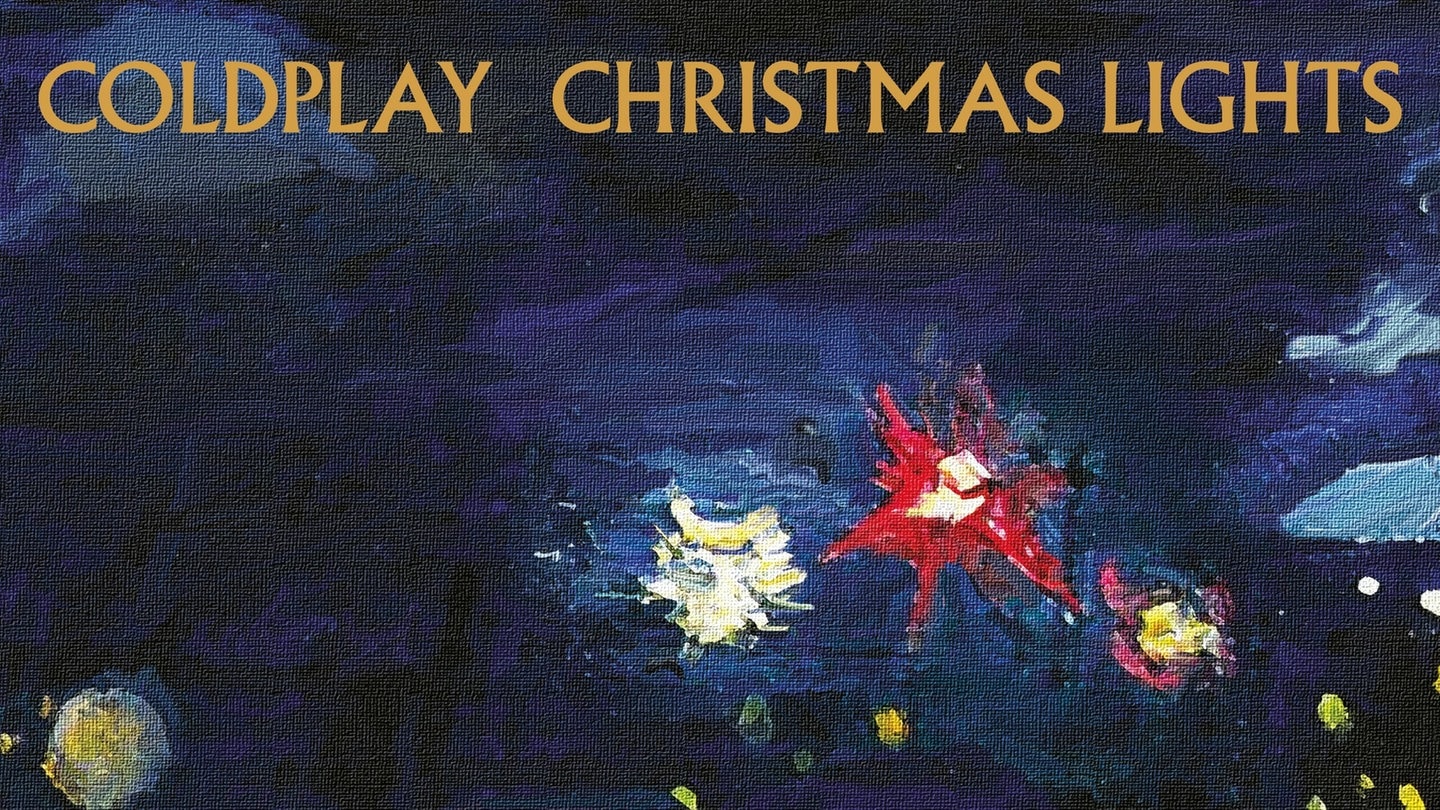 Coldplay christmas deals song