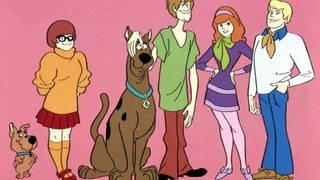 Die Mitglieder der Gruppe von Scooby Doo