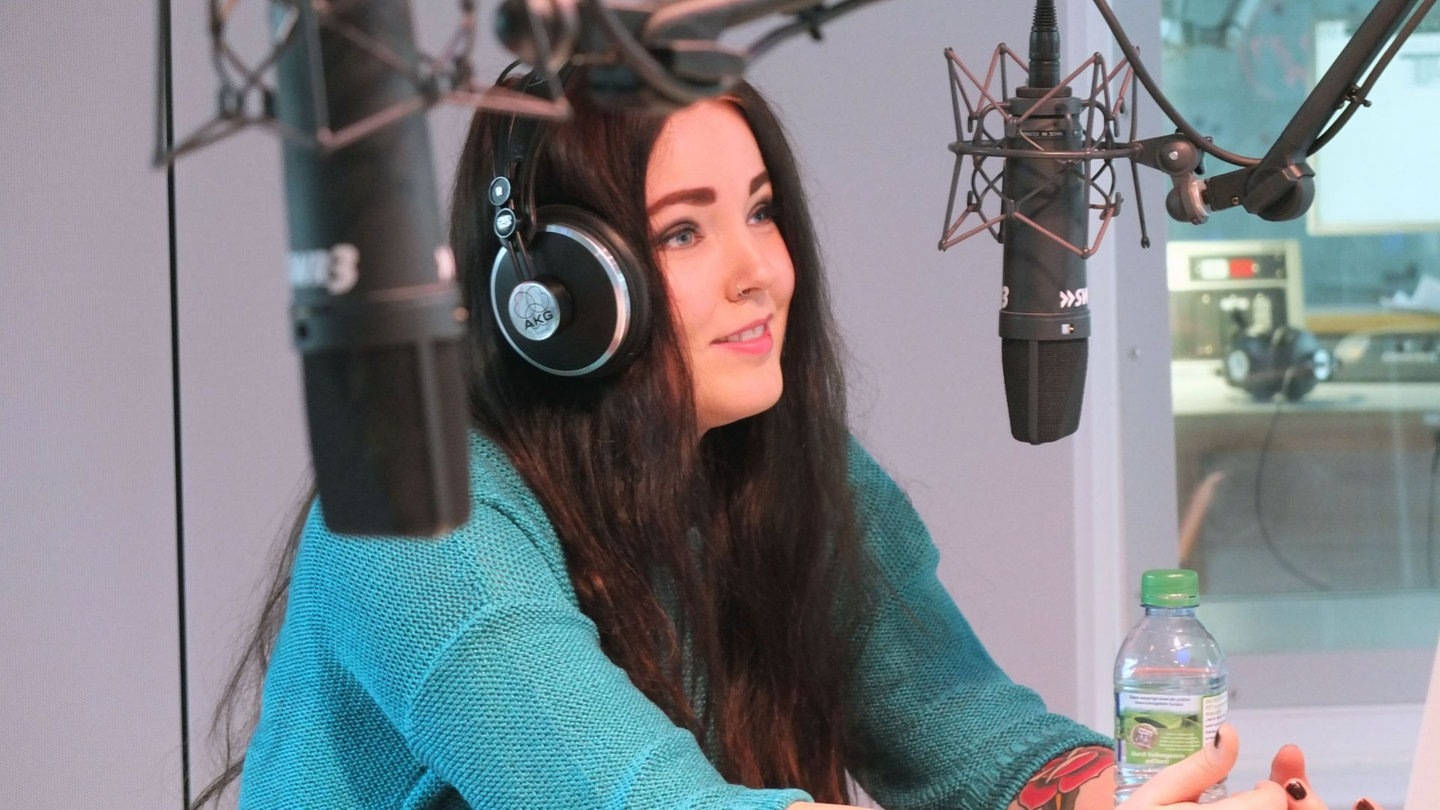 Miriam Bryant im SWR3Studio SWR3