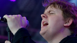 Lewis Capaldi beim Star-Talk beim New Pop Festival 2019