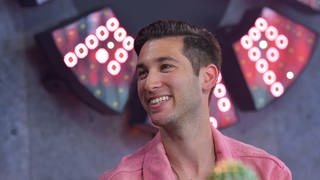 Justin Jesso beim Star-Talk beim New Pop Festival 2019