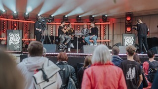 ClockClock auf der Livebühne beim SWR3 New Pop Festival 2022