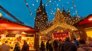 Techno-Weihnachtsmarkt in Köln