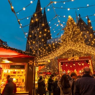 Techno-Weihnachtsmarkt in Köln