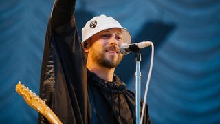 Beatsteaks: Arnim rockte im Regencape