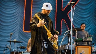 Beatsteaks: Arnim rockte im Regencape