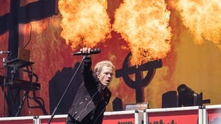 Sum 41 auf der Bühne von Rock am Ring 2023 bevor sie bald aufhören