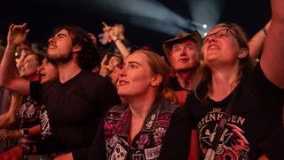 Fans beim Konzert der Toten Hosen bei Rock am Ring 2023