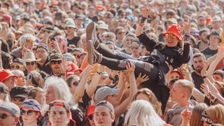 Die Crowd feiert die Auftritte bei Rock am Ring