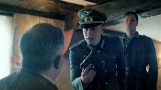 Bernhard Tabler (Cornelius Obonya), Hagen von Strelow (Ludwig Simon) und Balthasar Herold (Marius Ahrendt). | Tatort-Kritik (20.10.): Murot und das 1000-jährige Reich