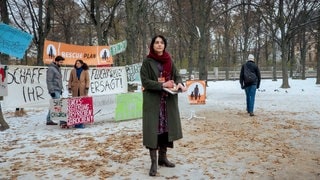 Demonstranten in Berlin